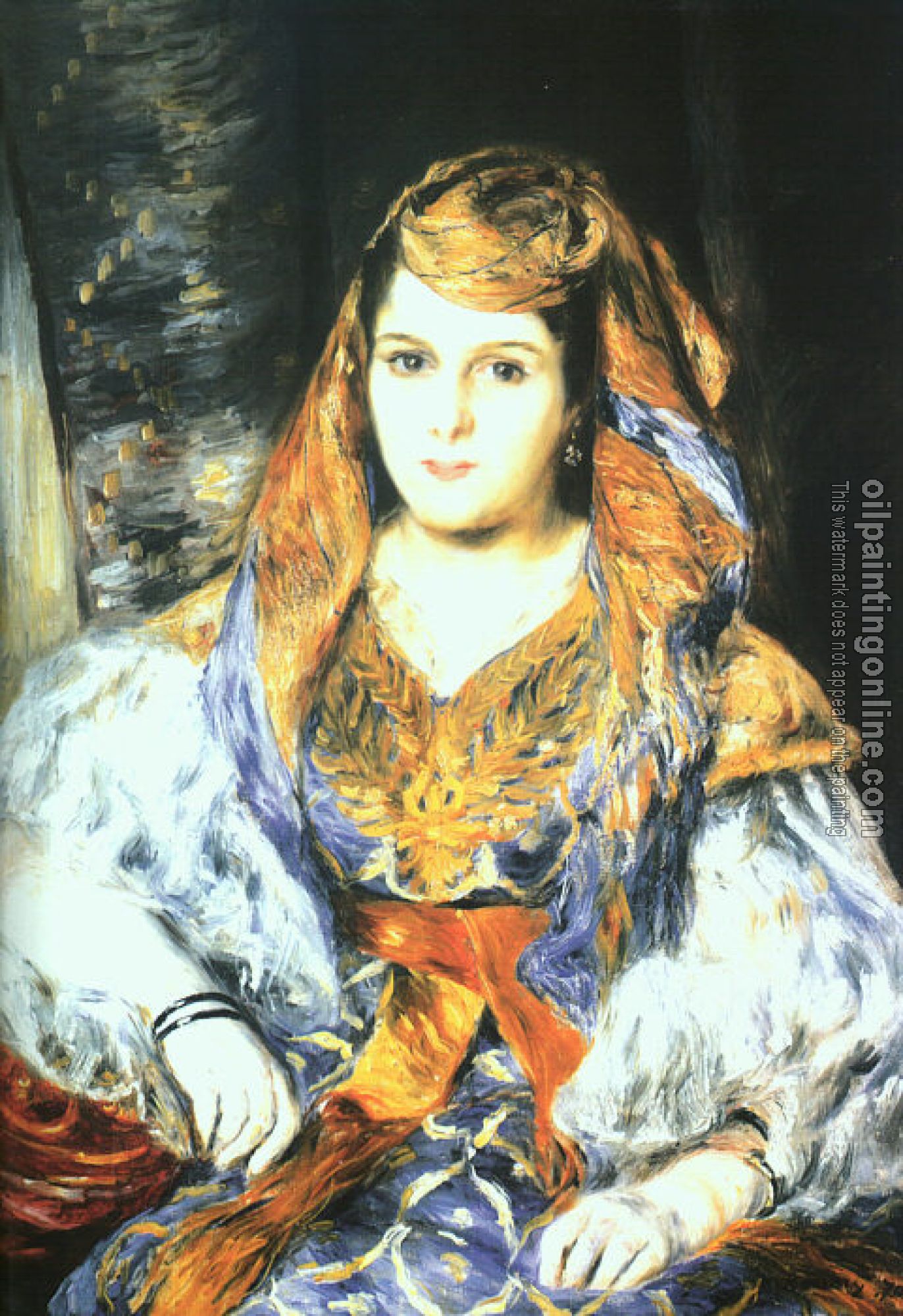 Renoir, Pierre Auguste - Madame Clementine Stora (L'Algerienne)